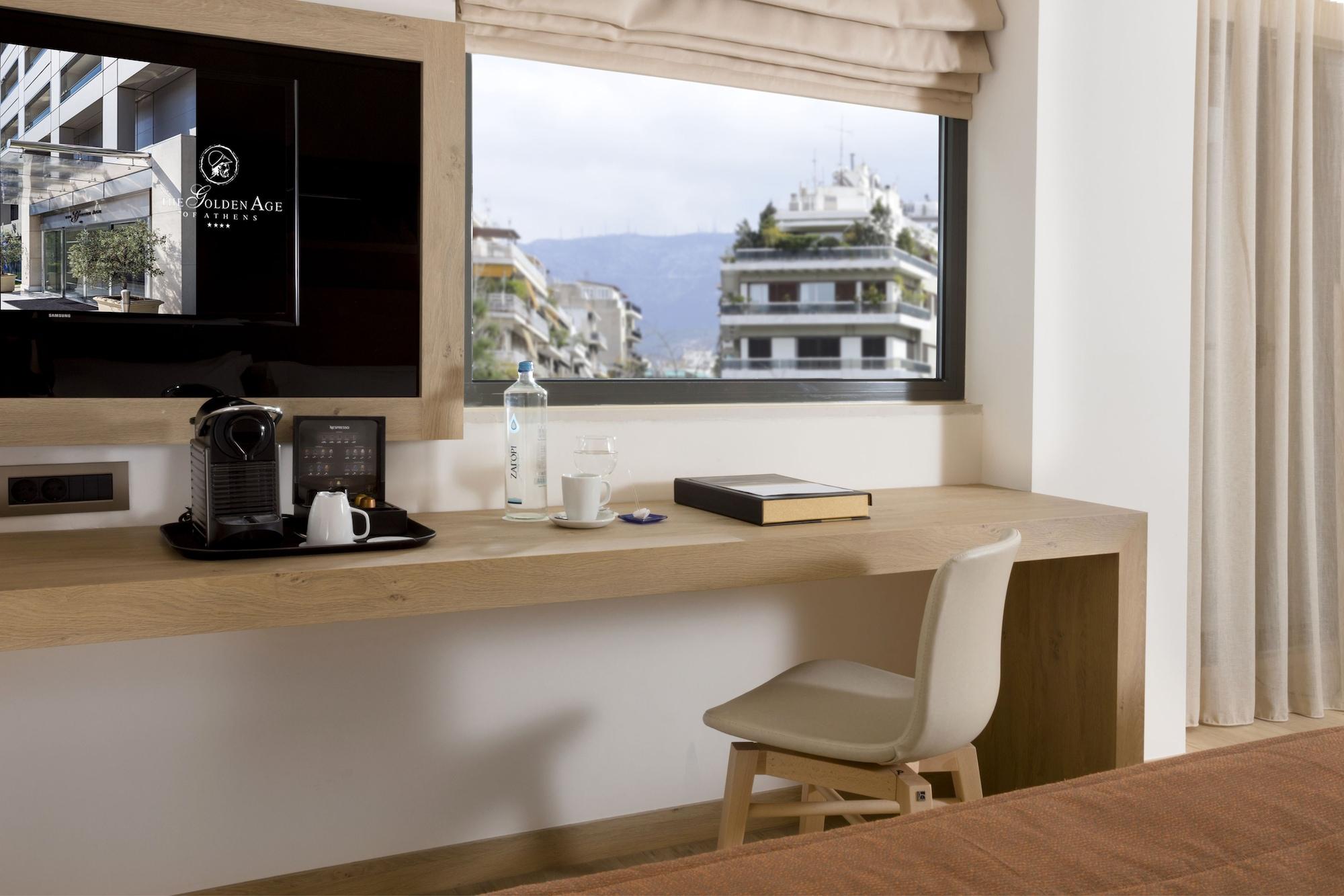 Golden Age Athens Hotel Bagian luar foto