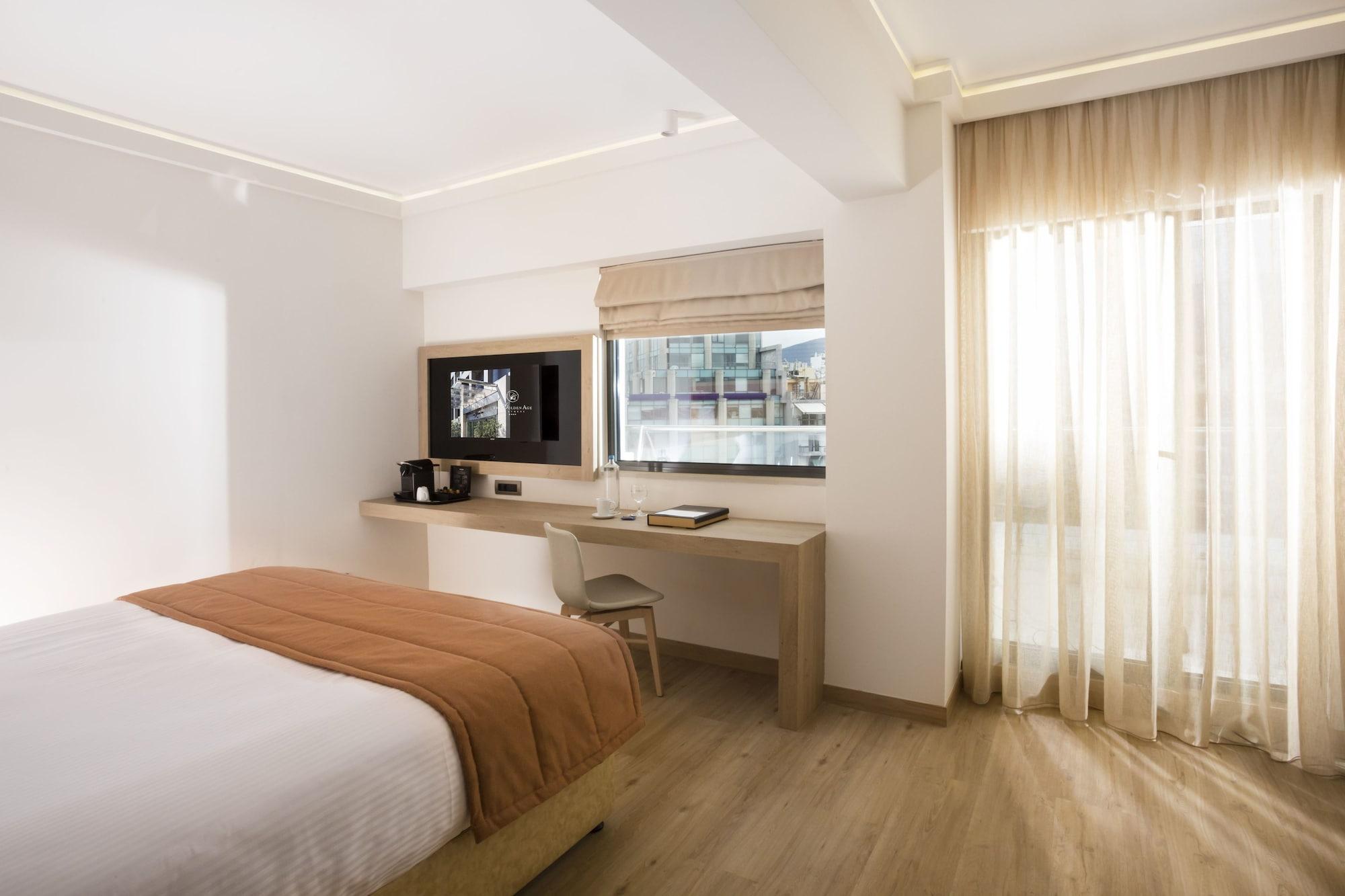 Golden Age Athens Hotel Bagian luar foto